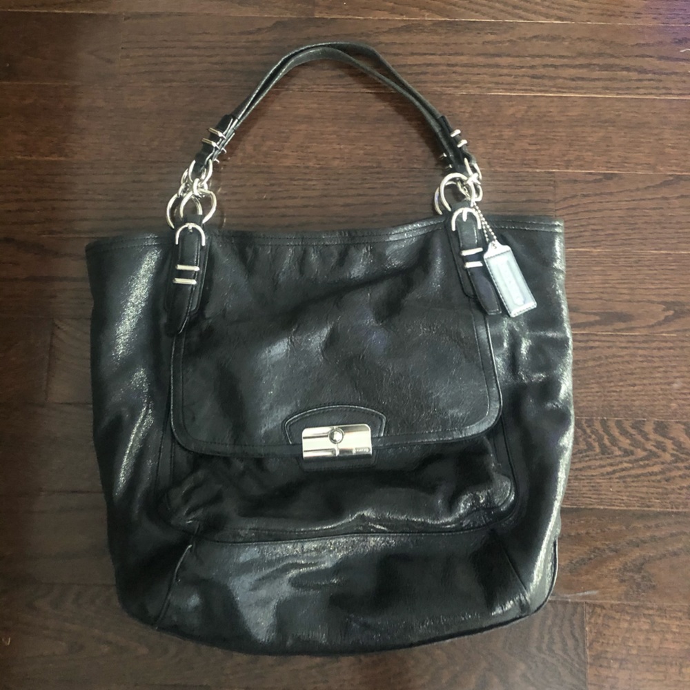 Coach slouchy tote bag/purse